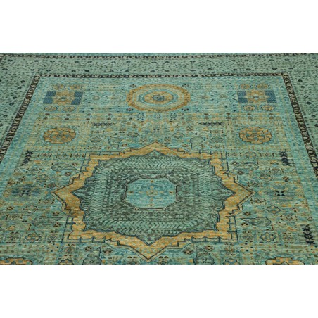 Tappeto Mamlouk Pakistan bianco grigio 207x294