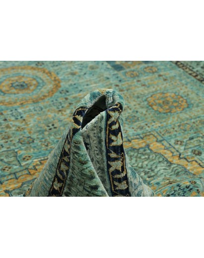 Tappeto Mamlouk Pakistan bianco grigio 207x294