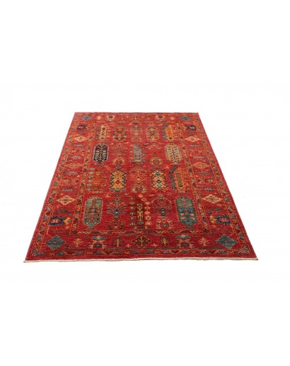Tappeto Tribal Pakistan marrone grigio 127x176