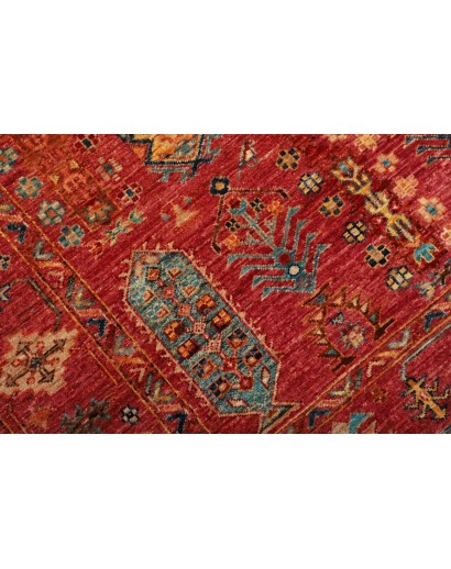 Tappeto Tribal Pakistan marrone grigio 127x176