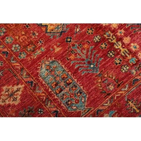 Tappeto Tribal Pakistan marrone grigio 127x176