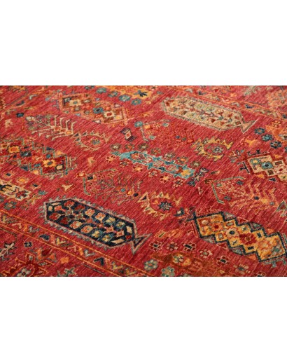 Tappeto Tribal Pakistan marrone grigio 127x176