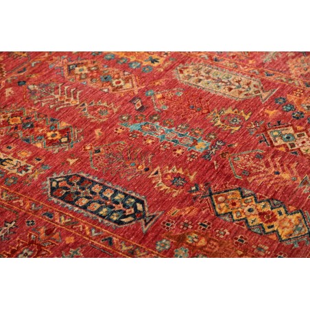 Tappeto Tribal Pakistan marrone grigio 127x176