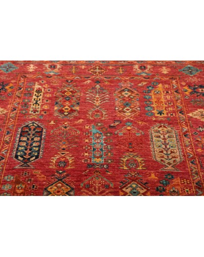 Tappeto Tribal Pakistan marrone grigio 127x176