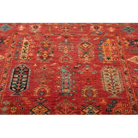 Tappeto Tribal Pakistan marrone grigio 127x176