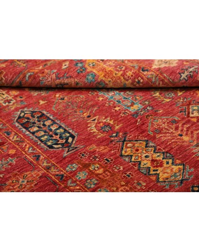 Tappeto Tribal Pakistan marrone grigio 127x176