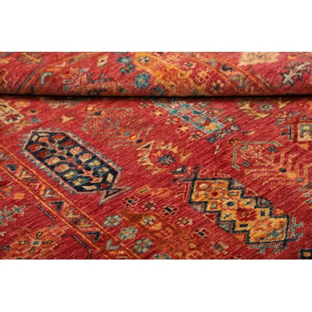 Tappeto Tribal Pakistan marrone grigio 127x176