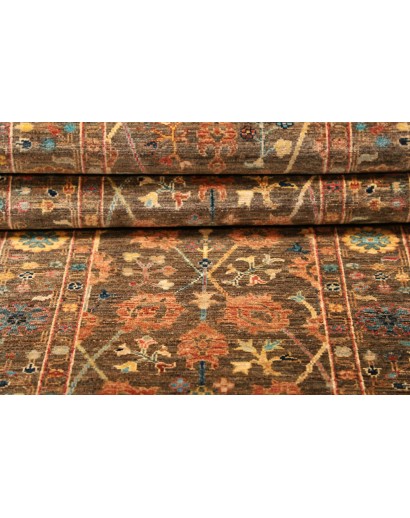 Tappeto Zigler Fine Pakistan marrone grigio 80x257