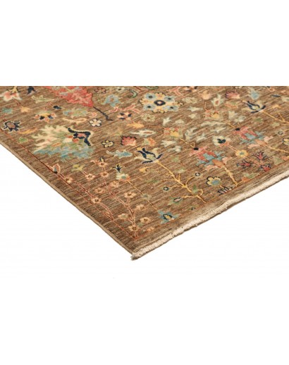 Tappeto Shahi Fine Pakistan bianco grigio 79x295