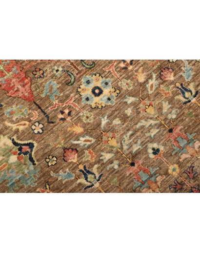 Tappeto Shahi Fine Pakistan bianco grigio 79x295