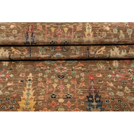 Tappeto Shahi Fine Pakistan bianco grigio 79x295
