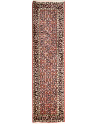 Tappeto Zandjan Persia azzurro giallo 61x236