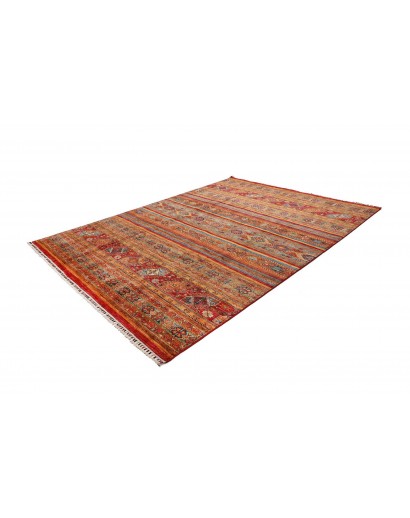 Tappeto Samarkand Pakistan marrone giallo 214x294