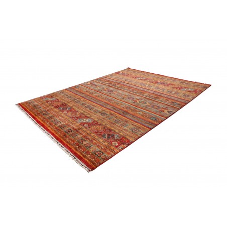 Tappeto Samarkand Pakistan marrone giallo 214x294