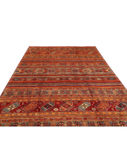 Tappeto Samarkand Pakistan marrone giallo 214x294