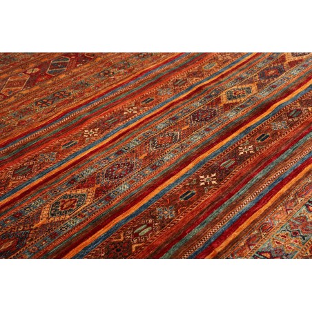 Tappeto Samarkand Pakistan marrone giallo 214x294