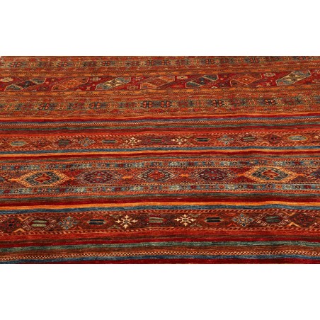 Tappeto Samarkand Pakistan marrone giallo 214x294