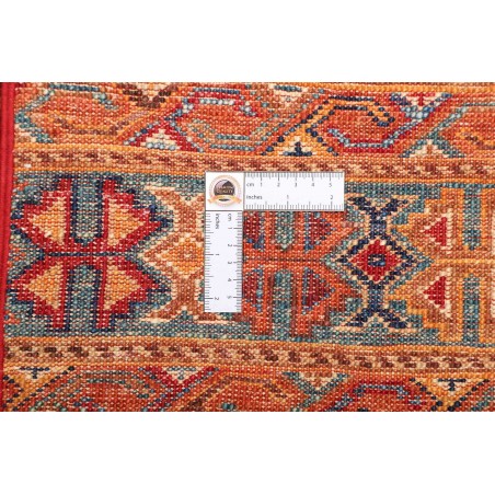 Tappeto Samarkand Pakistan marrone giallo 214x294