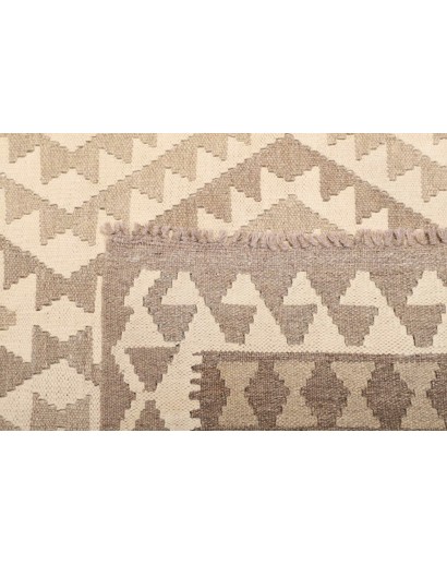 Tappeto Kilim Afghanistan beige azzurro 210x290
