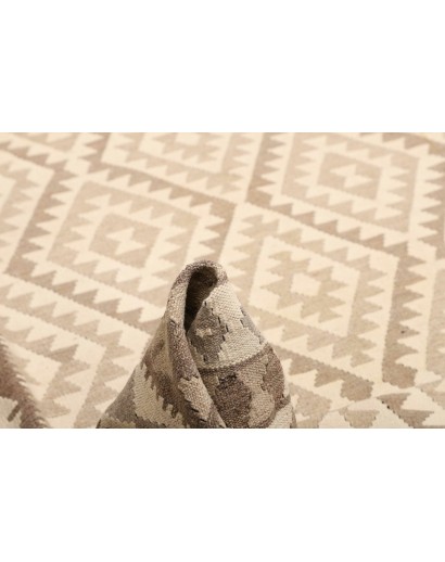 Tappeto Kilim Afghanistan beige azzurro 210x290