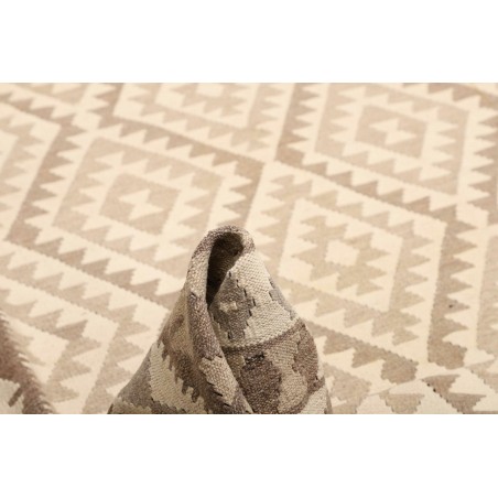 Tappeto Kilim Afghanistan beige azzurro 210x290