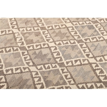 Tappeto Kilim Afghanistan azzurro bianco 209x293