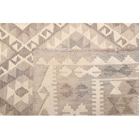 Tappeto Kilim Afghanistan beige bianco 209x297