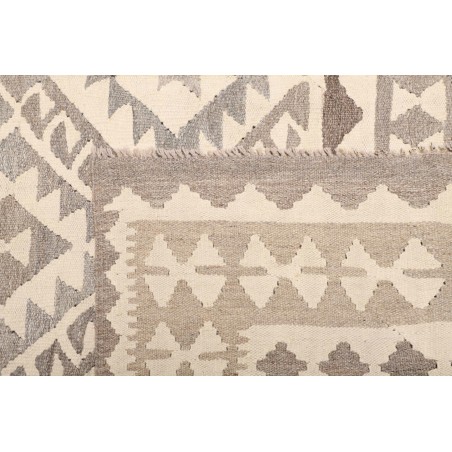 Tappeto Kilim Afghanistan beige bianco 198x296