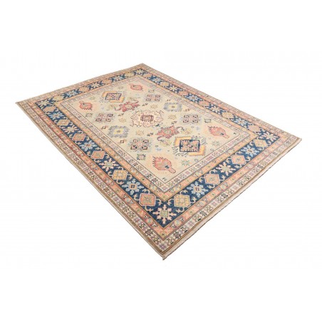 Tappeto Kazak Afghanistan beige blu 175x238