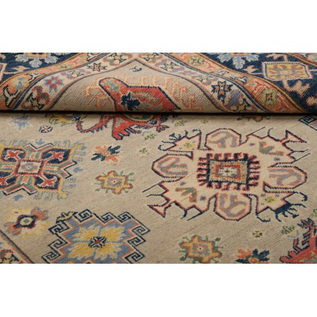 Tappeto Kazak Afghanistan beige blu 175x238