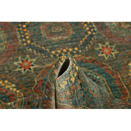Tappeto Mamlouk Pakistan azzurro verde 121x186