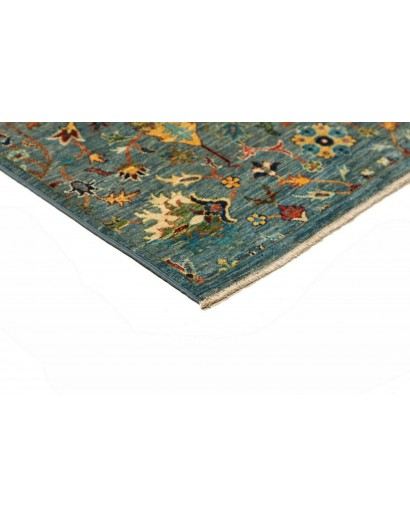Tappeto Shahi Fine Pakistan azzurro 77x248