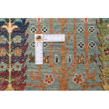 Tappeto Shahi Fine Pakistan azzurro 77x248