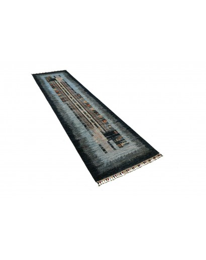 Tappeto Siva Pakistan grigio bianco 75x296