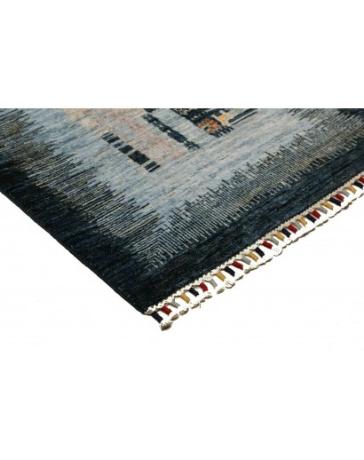 Tappeto Siva Pakistan grigio bianco 75x296