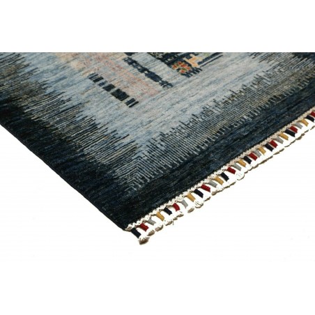 Tappeto Siva Pakistan grigio bianco 75x296