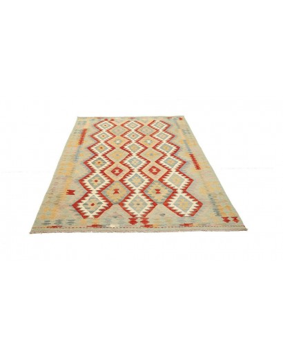 Tappeto Kilim Afghanistan marrone 149x201