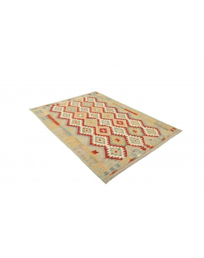 Tappeto Kilim Afghanistan marrone 149x201