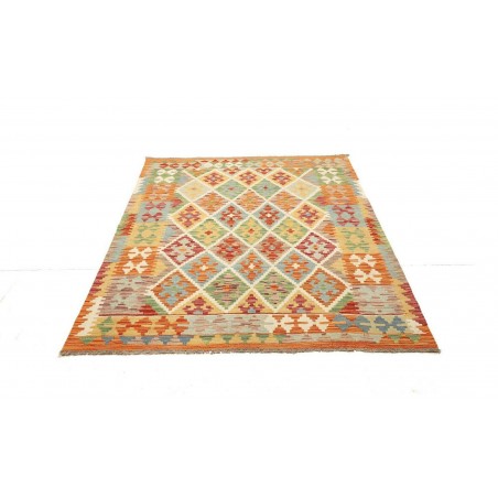 Tappeto Kilim Afghanistan marrone 147x192