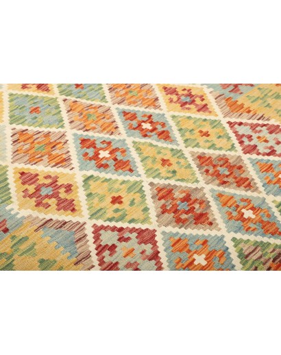 Tappeto Kilim Afghanistan marrone 147x192
