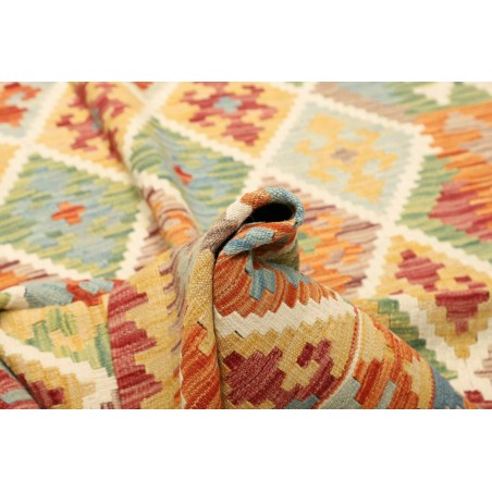 Tappeto Kilim Afghanistan marrone 147x192