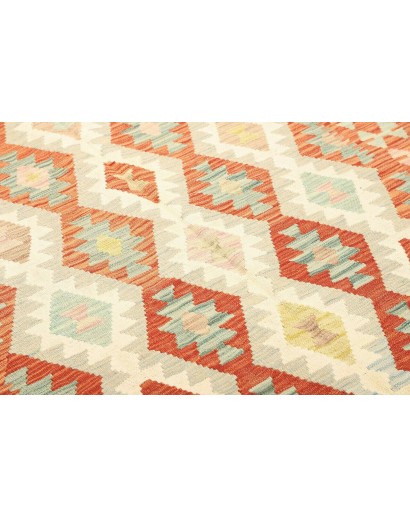 Tappeto Kilim Afghanistan marrone arancione 152x198