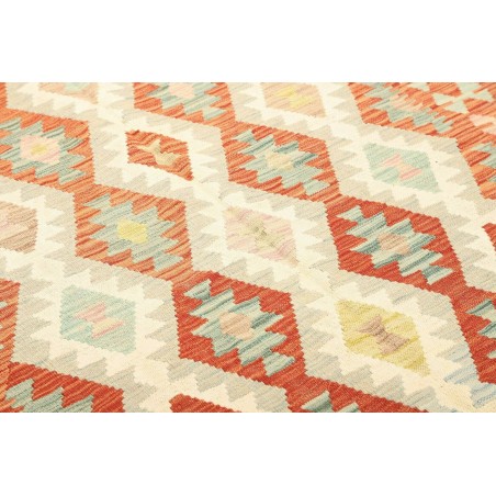 Tappeto Kilim Afghanistan marrone arancione 152x198