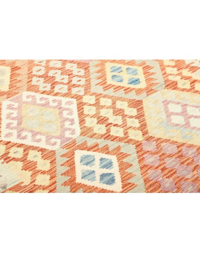 Tappeto Kilim Afghanistan marrone 153x202
