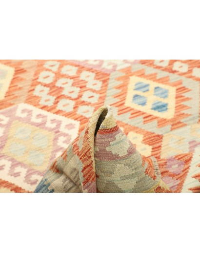 Tappeto Kilim Afghanistan marrone 153x202
