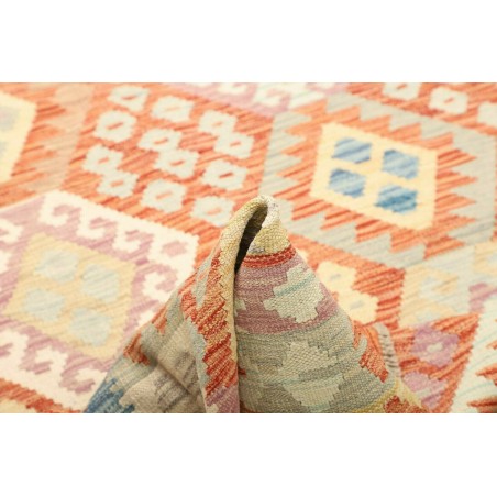 Tappeto Kilim Afghanistan marrone 153x202