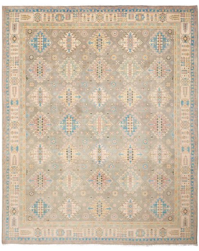 Tappeto Kazak Afghanistan marrone 245x304