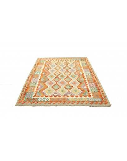 Tappeto Kilim Afghanistan marrone beige 157x196