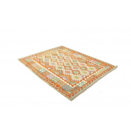 Tappeto Kilim Afghanistan marrone beige 157x196