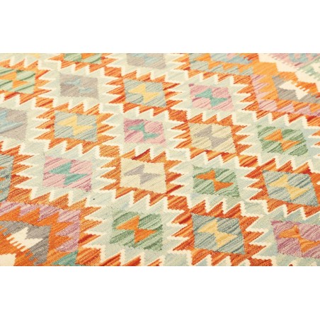 Tappeto Kilim Afghanistan marrone beige 157x196